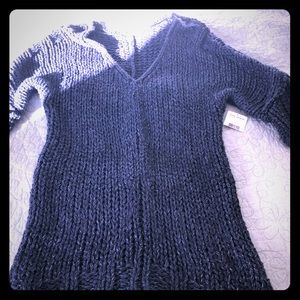 NWT, Free People long/Tunic Sweater